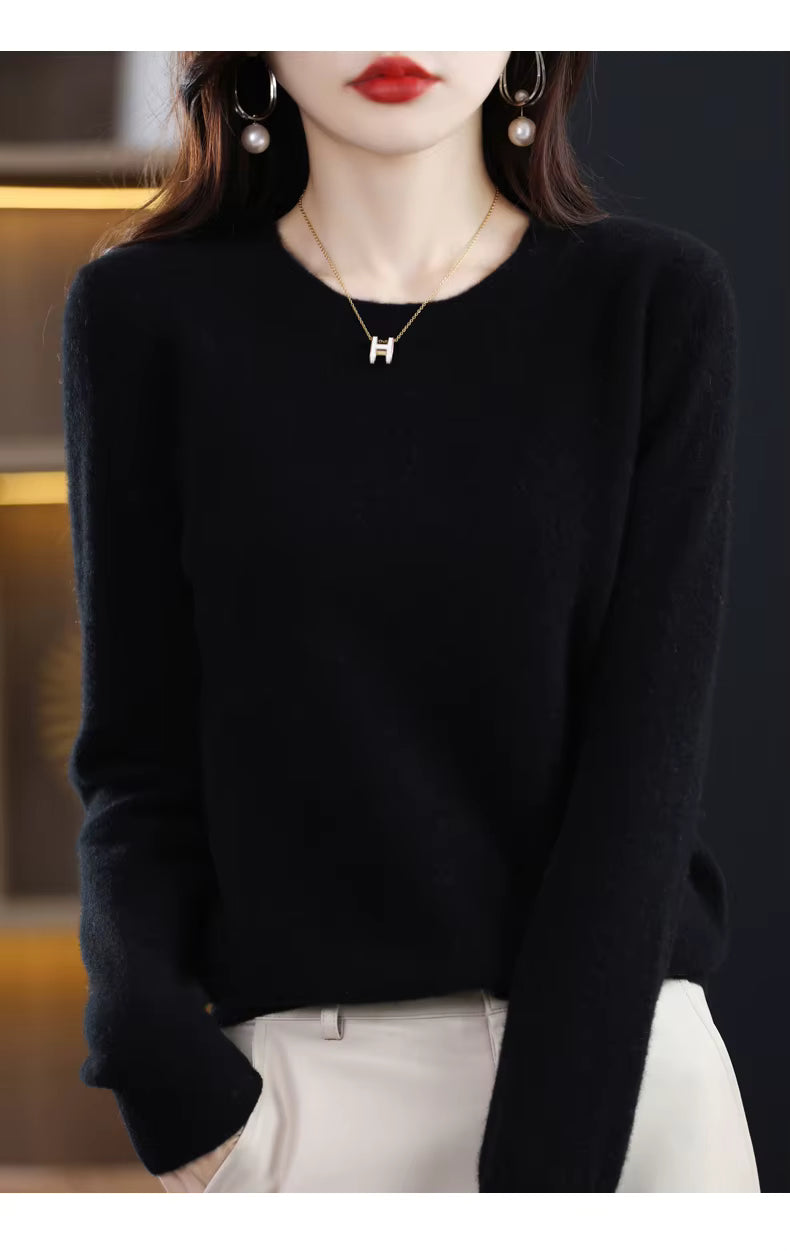 Nova Women's 100 Percent Pure Wool And Cashmere Sweater Edition | Temsk
