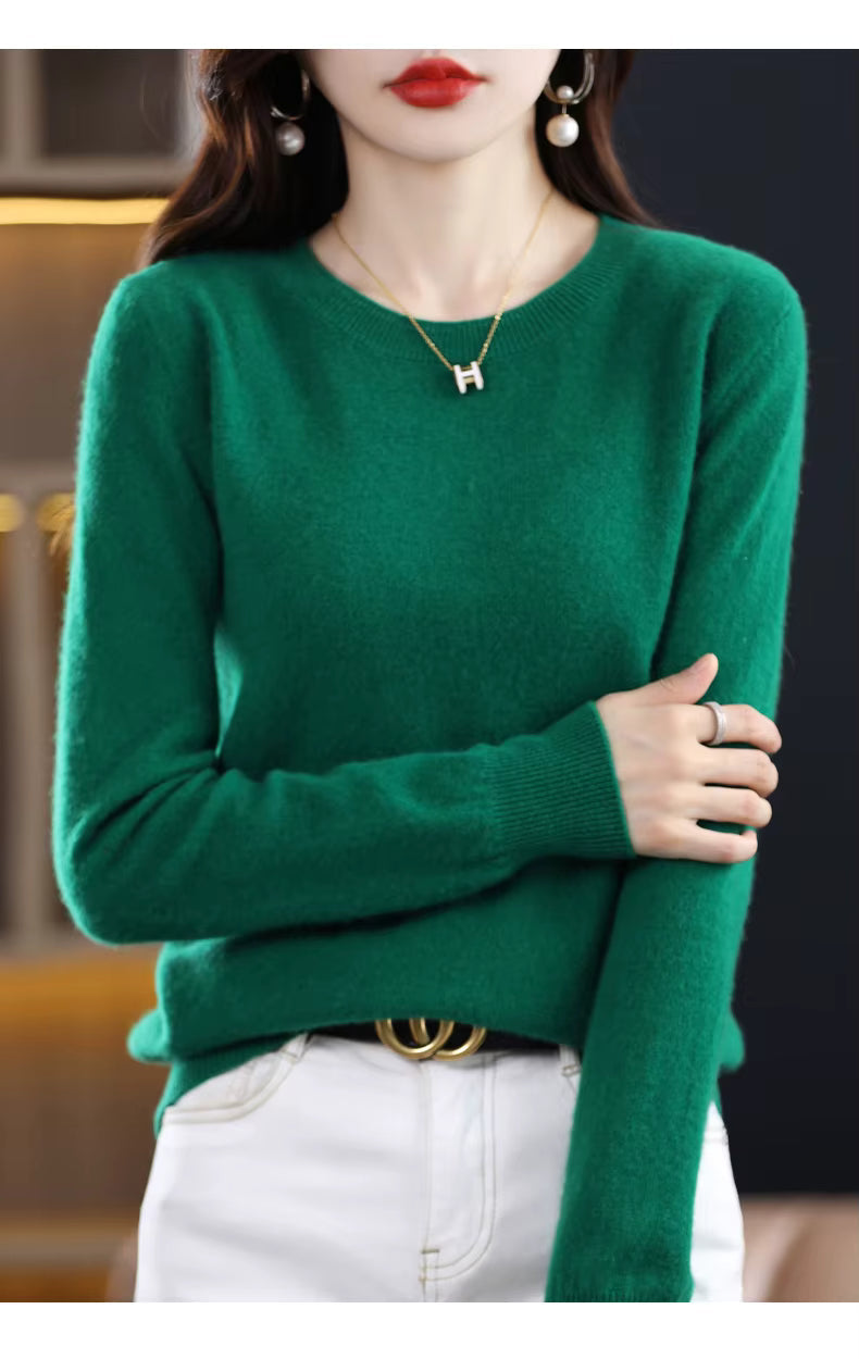 Nova Women's 100 Percent Pure Wool And Cashmere Sweater Edition | Temsk