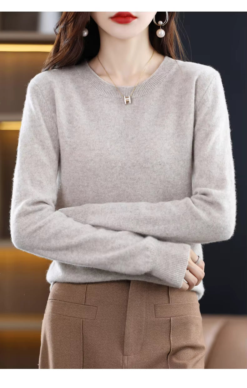 Nova Women's 100 Percent Pure Wool And Cashmere Sweater Edition | Temsk