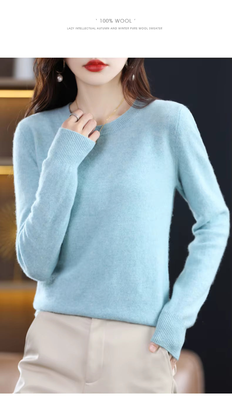 Nova Women's 100 Percent Pure Wool And Cashmere Sweater Edition | Temsk