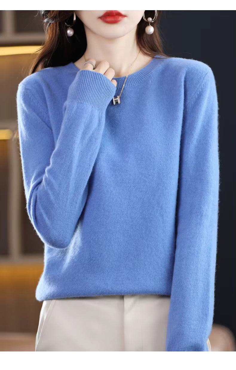 Nova Women's 100 Percent Pure Wool And Cashmere Sweater Edition | Temsk