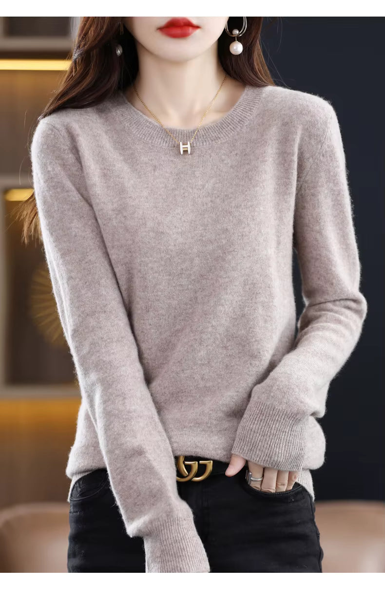 Nova Women's 100 Percent Pure Wool And Cashmere Sweater Edition | Temsk