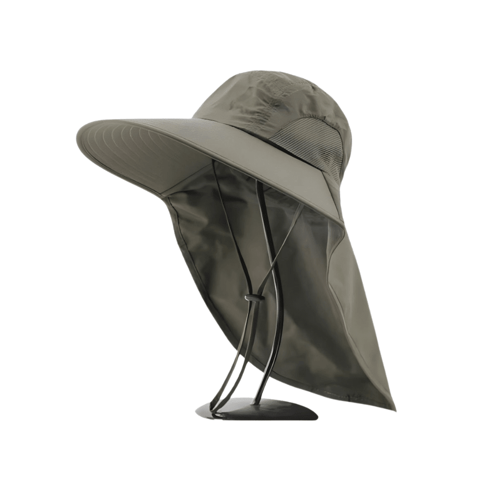 Cappello da sole, leggero, traspirante, con tesa larga per attività all'aperto