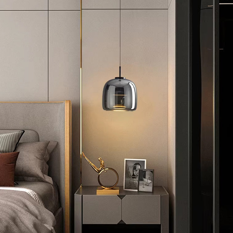 Nova Pendant Light In Black Glass For Contemporary Spaces | Temsk