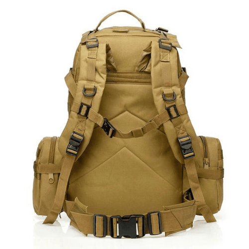 Durable Tactical Backpack With Water-Repellent Exterior For Hiking, Camping, And Travel | Temsk