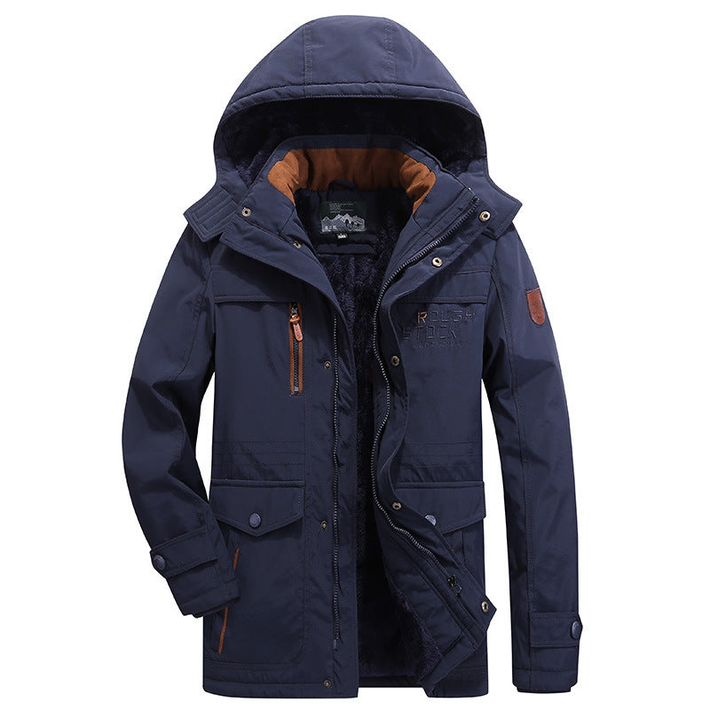 Voděodolná kapucí parka Everwinter pro muže, velikost velká | Temsk