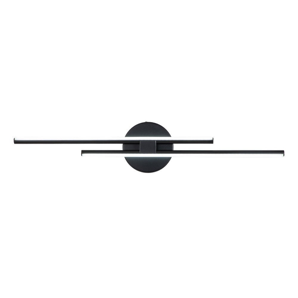 Ceiling LED Strip Light 12W Cool White Black Nickel Brass Finish 60-80cm | Temsk