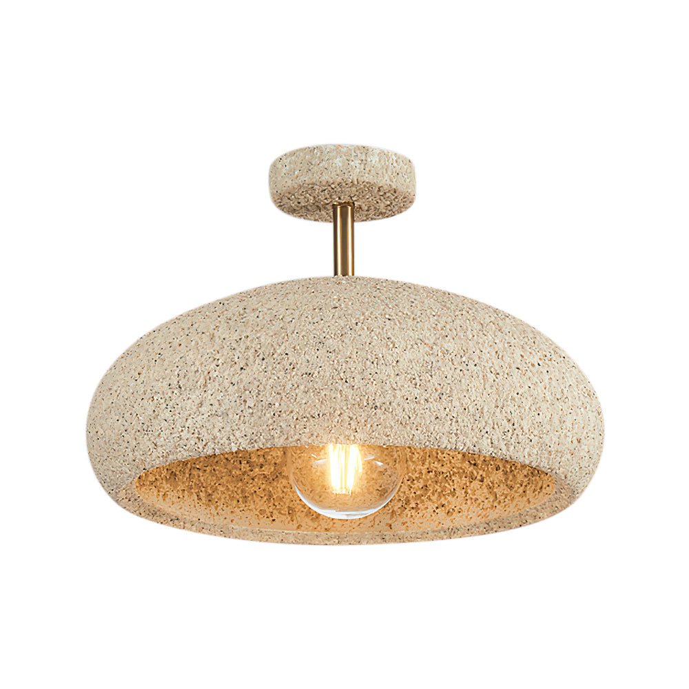 Wabi-Sabi Dome Nordic Ceiling Light, Speckled Dimmable, 35cm for Living Room | Temsk