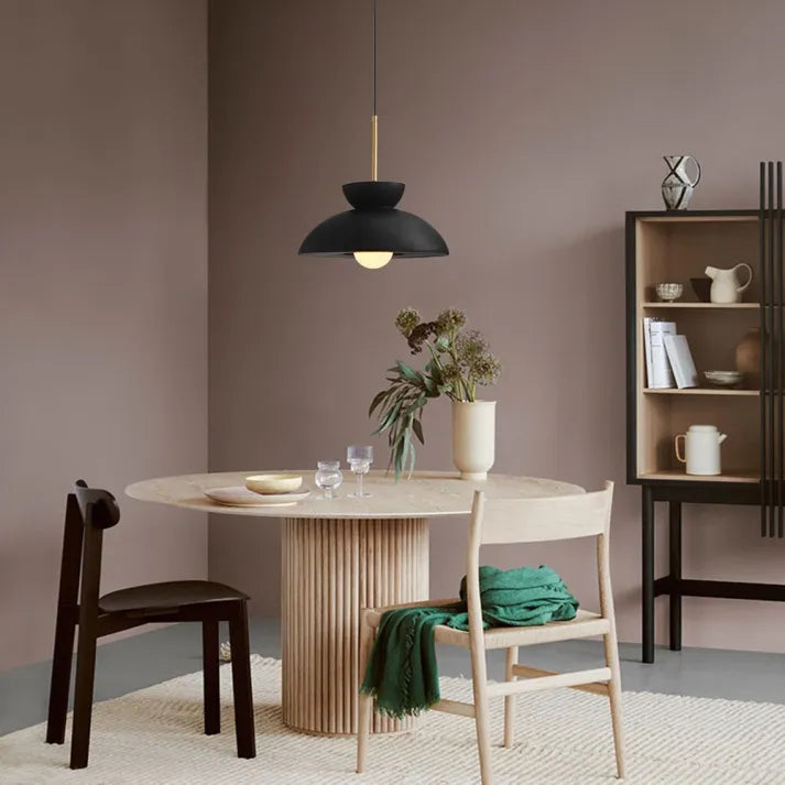 Virelle | Nordic Minimalist Pendant Light With Warm Glow | Snurv | Temsk