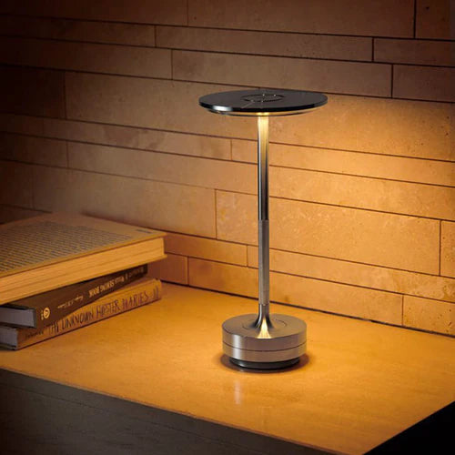 LumaNova Wireless USB Rechargeable Table Lamp With Touch Control Mood Lighting | Temsk