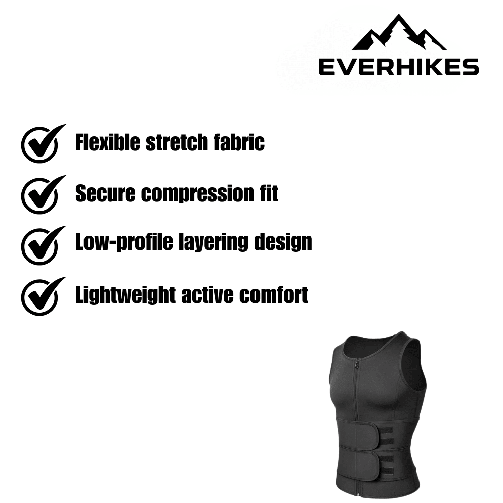 Trainingsvest Lichtgewicht Ademend Compressie | Temsk