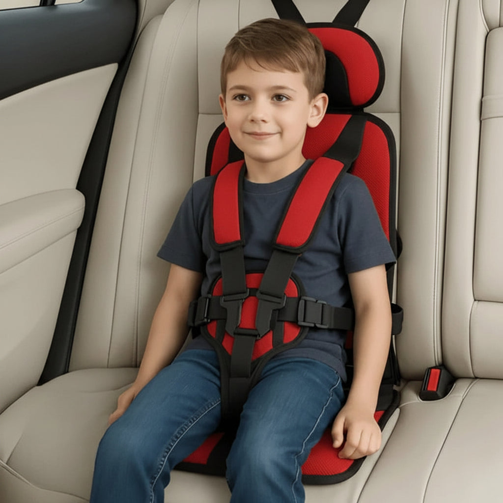 Portable Travel Car Seat With 5-Point Harness For Kids | Temsk