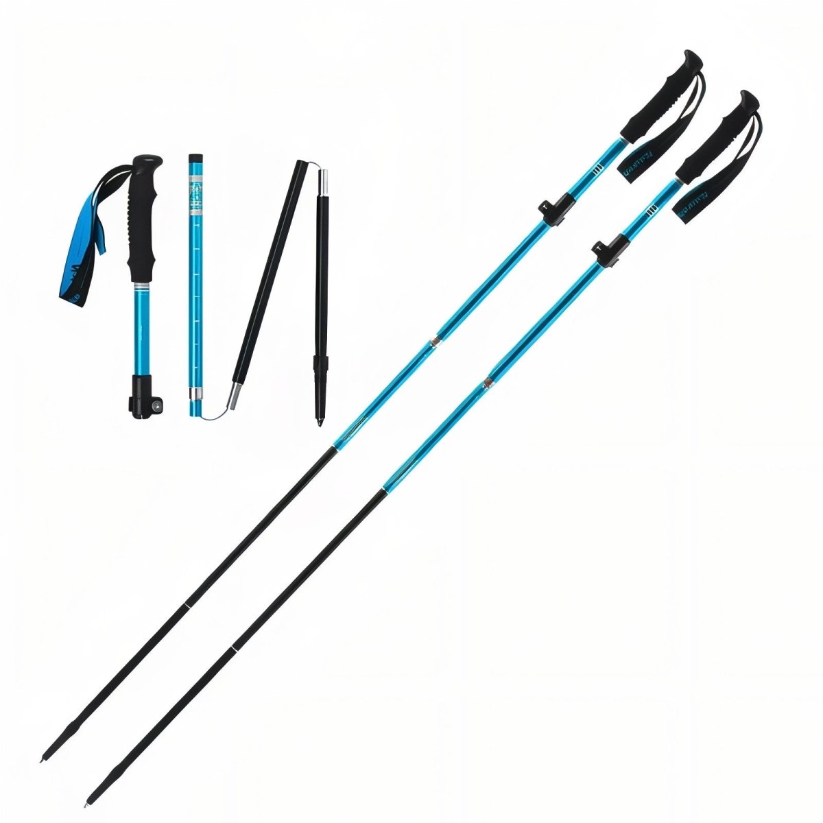 Trekking Poles, Lightweight Folding | Temsk
