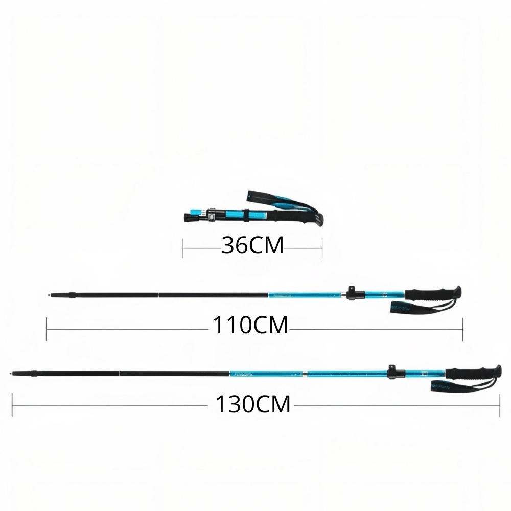 Trekking Poles, Lightweight Folding | Temsk