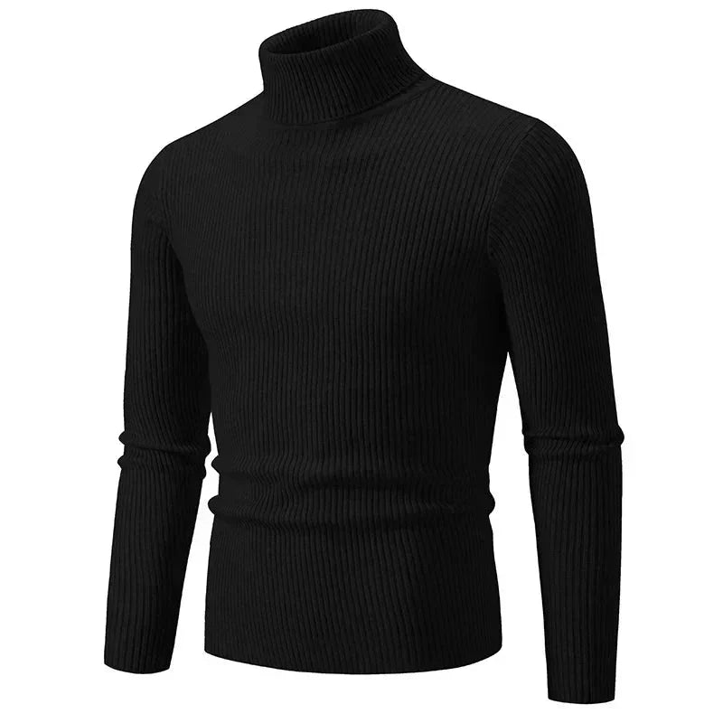 Turtleneck Sweater, Ribbed Lightweight Outdoor Layer
