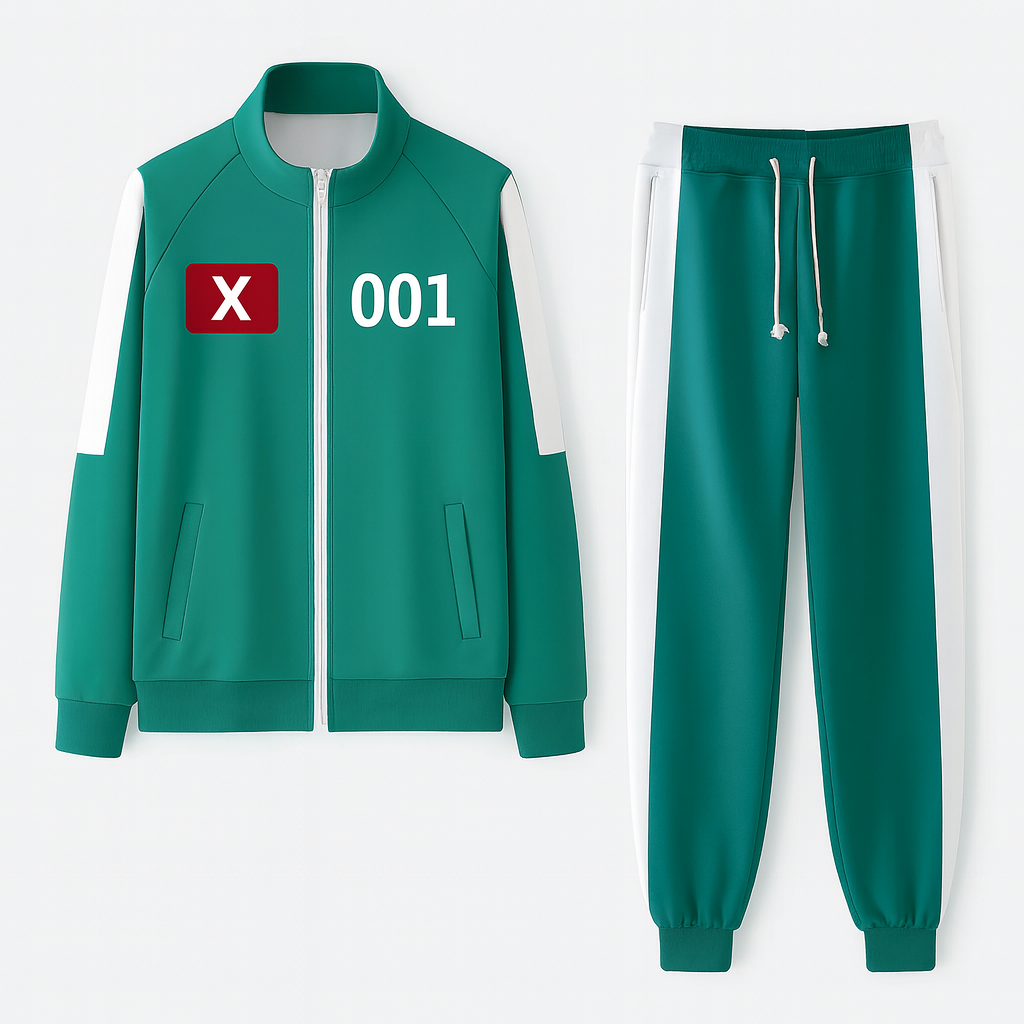 Cosplay Ready Unisex Tracksuit Set, Comfortable Stylish Outfit | Temsk