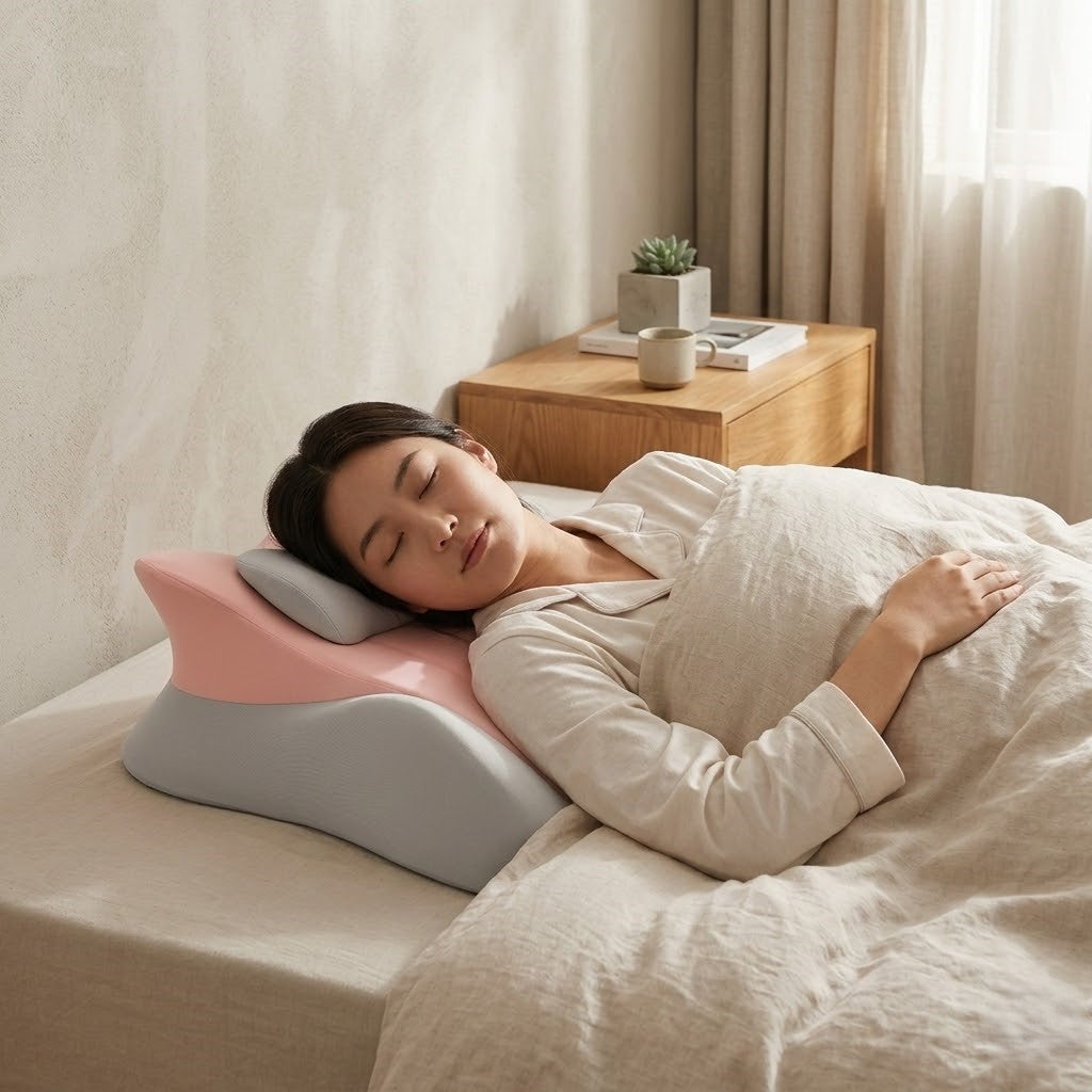 Memory Foam Support Pillow for Daily Comfort in Multiple Positions | Temsk
