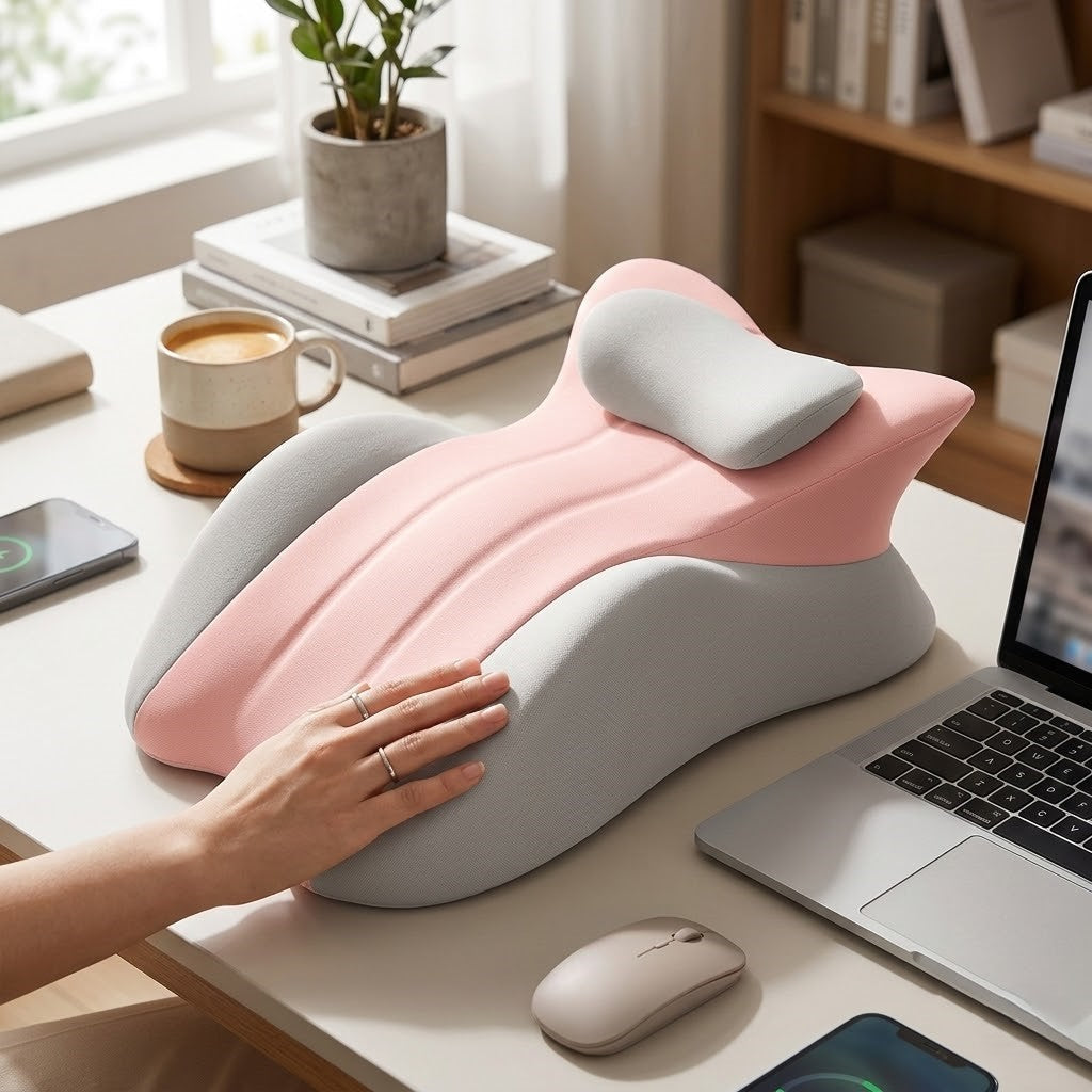 Memory Foam Support Pillow for Daily Comfort in Multiple Positions | Temsk