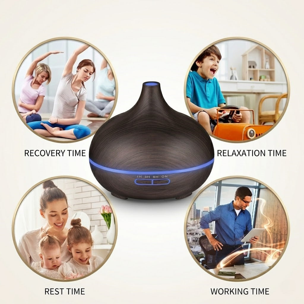 The Essential Oil Aromatherapy Diffuser For Home Use | Temsk