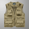 Utility Vest, Lightweight Mesh Multi-Pocket Outdoor Vest