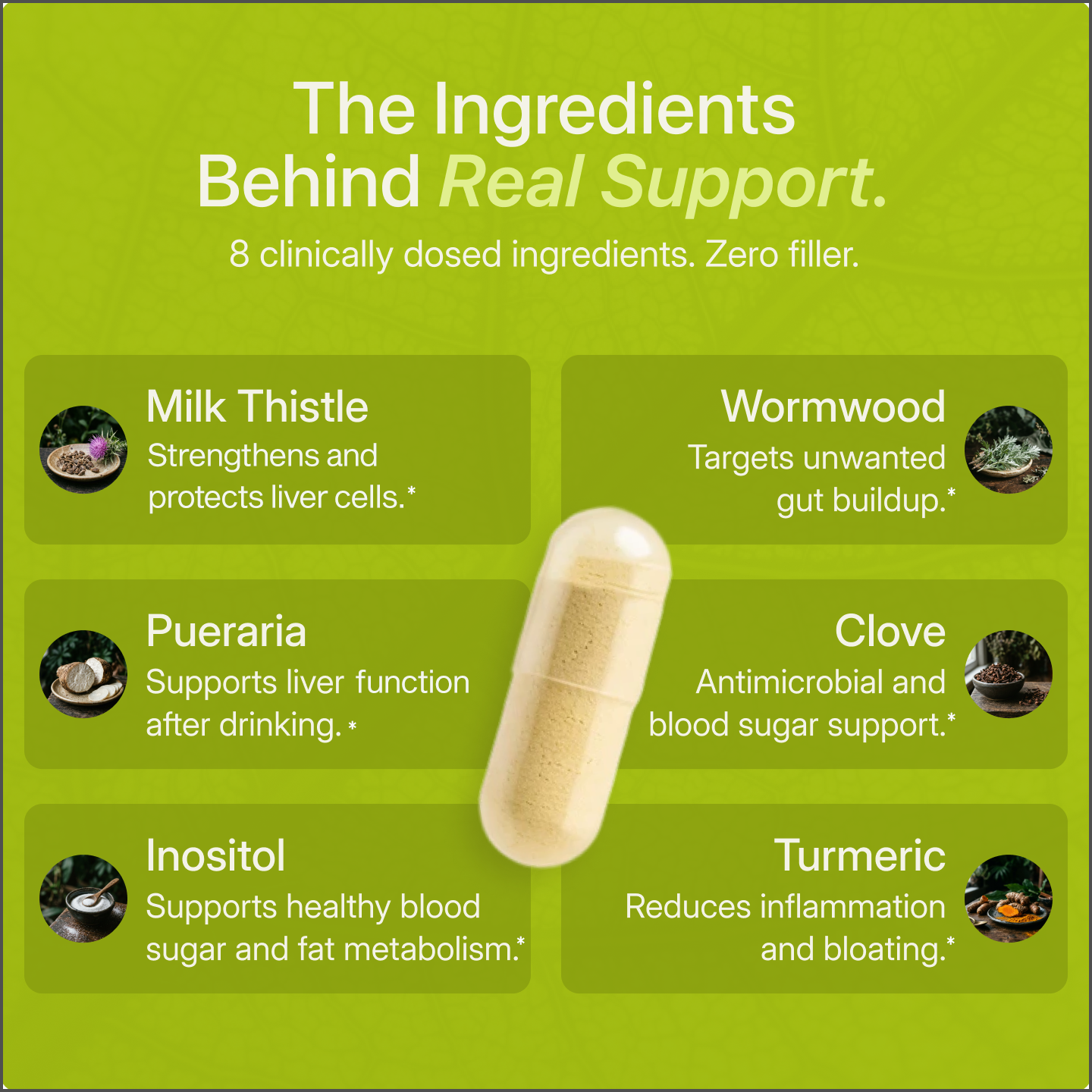 Milk Thistle Capsules for Liver Support, Digestion & Energy | Temsk