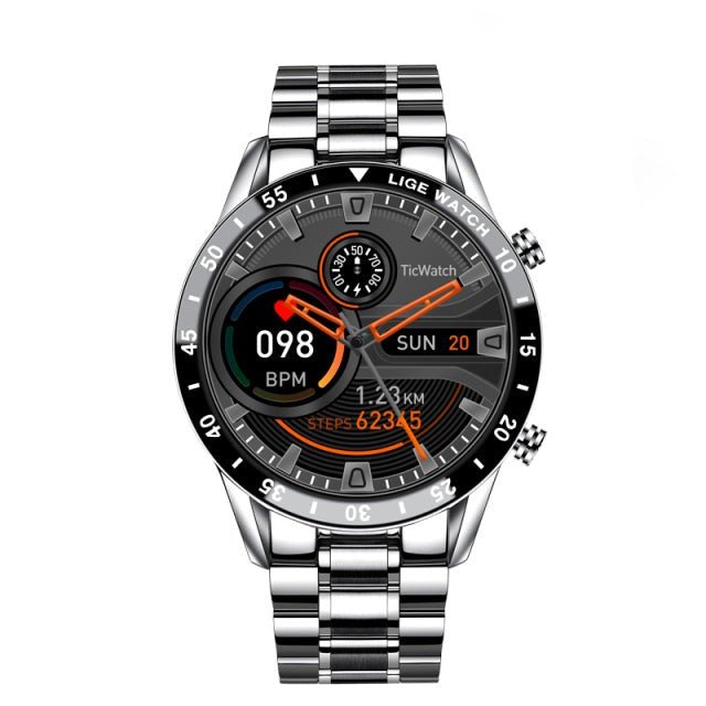 Aurelian Luxury Bluetooth Smartwatch With Full Touchscreen and Stainless Steel Band | Temsk