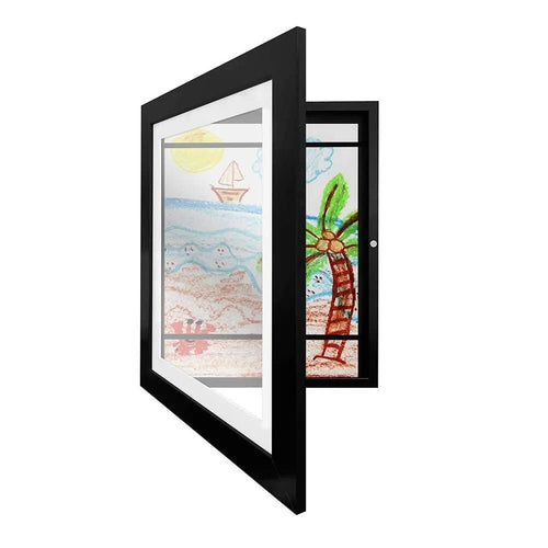 ArtKeeps Picture Frame For Storing And Displaying Kids Artwork, Keeps Drawings On Display, By Temsk