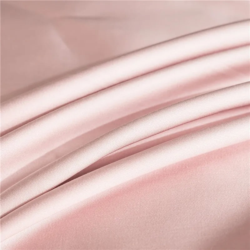 Duvet Cover In Solid Color Made From Mulberry Silk | Temsk