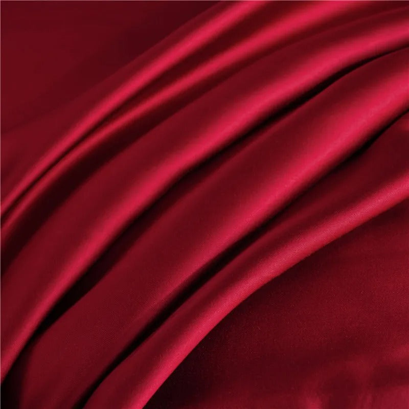 Duvet Cover In Solid Color Made From Mulberry Silk | Temsk