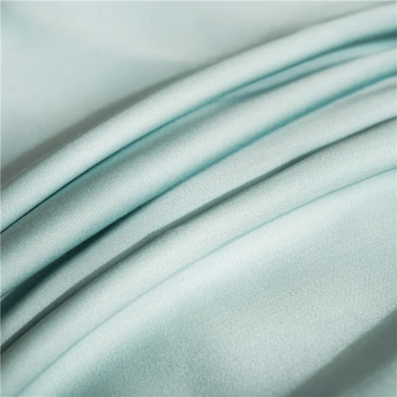 Duvet Cover In Solid Color Made From Mulberry Silk | Temsk