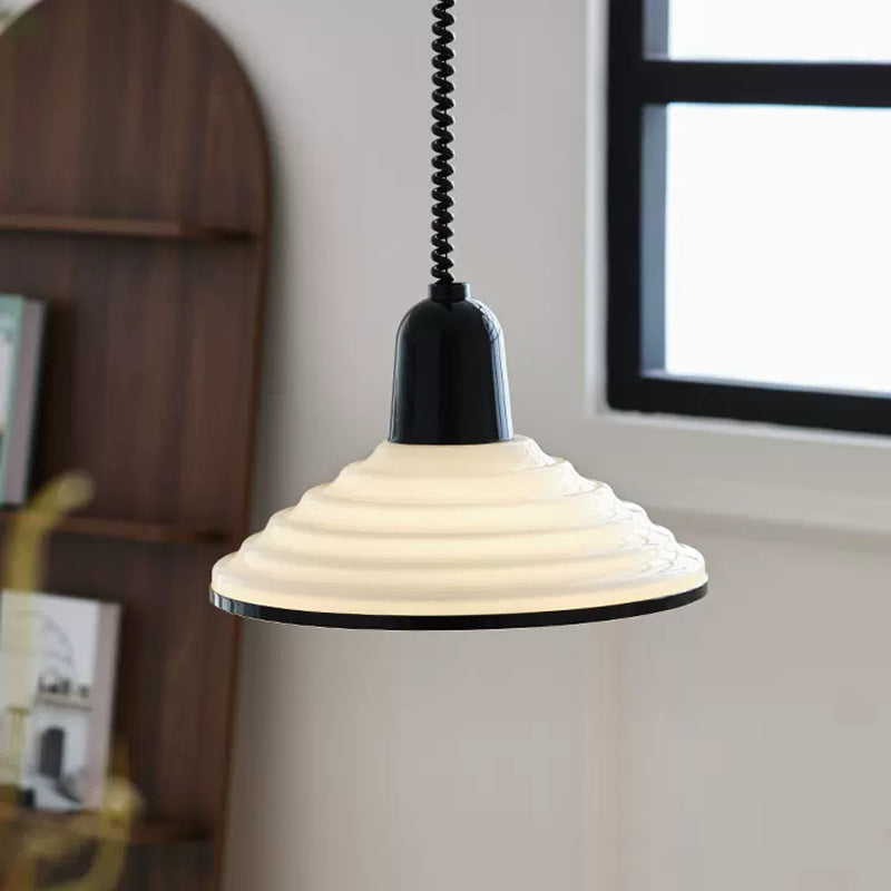 Aurelle Lume Cream Glass Chandelier With Parisian Glow | Snurv | Temsk