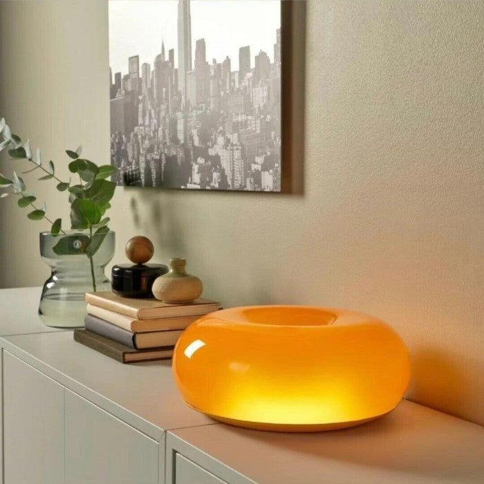 Donut-Lampe von Bauhaus moderne LED-Schreibtisch- und Wandleuchte | Temsk
