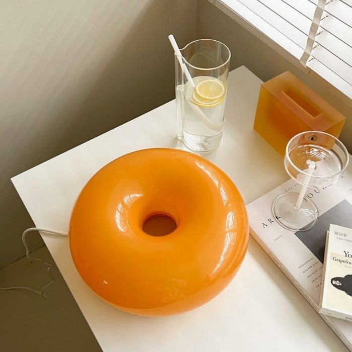 Donut-Lampe von Bauhaus moderne LED-Schreibtisch- und Wandleuchte | Temsk