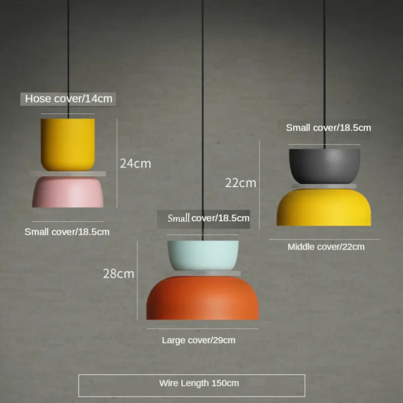 NovaLume Nordic Macaron Pendant Light For Modern Interiors | Temsk