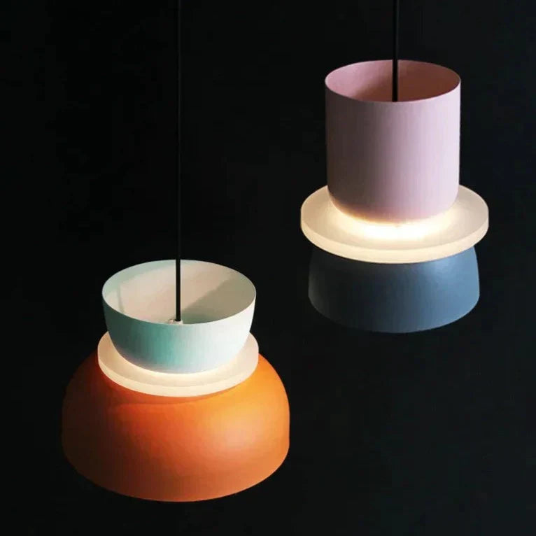 Macaron Pendelleuchte: Pastell Nordische Deckenleuchte | Temsk