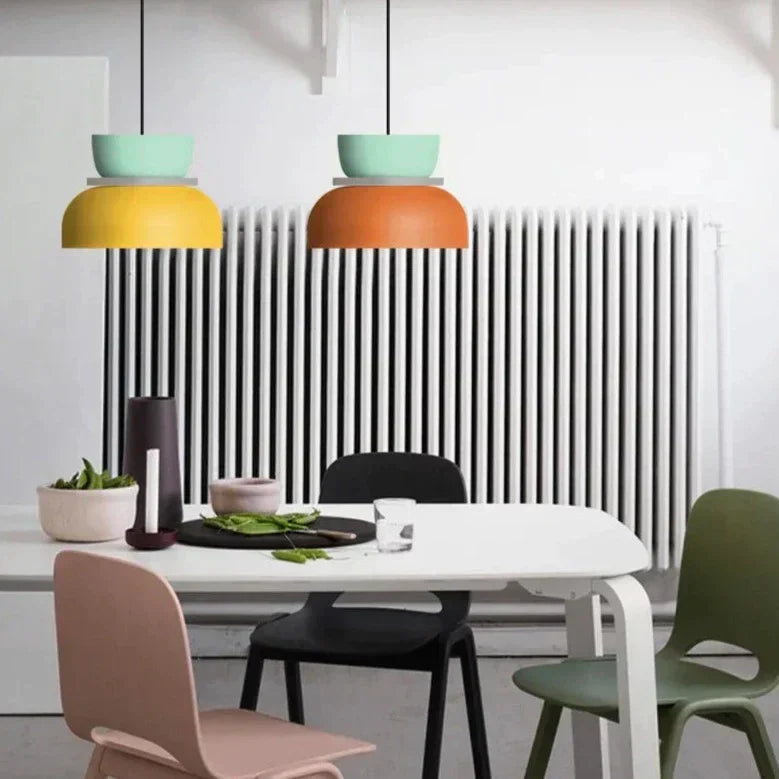 Macaron Pendelleuchte: Pastell Nordische Deckenleuchte | Temsk