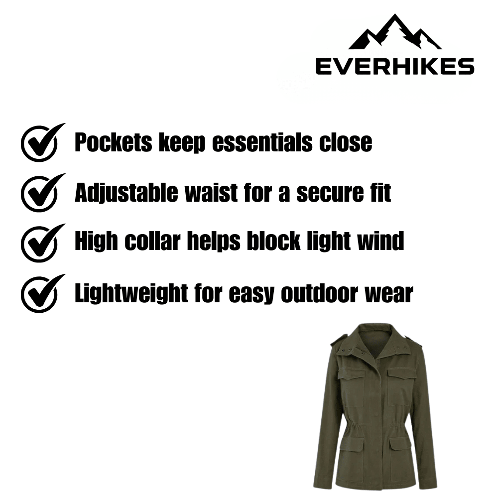 Walking Jacket – Lightweight Wind-Resistant Women’s Layer