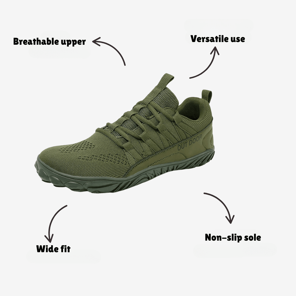 Walking Shoes Breathable Wide-Fit Grip | Temsk