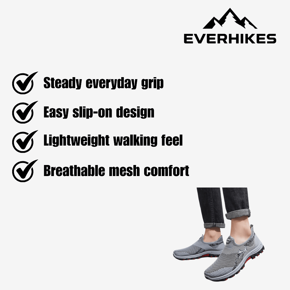 Walking Shoes Lightweight Breathable Slip-On | Temsk