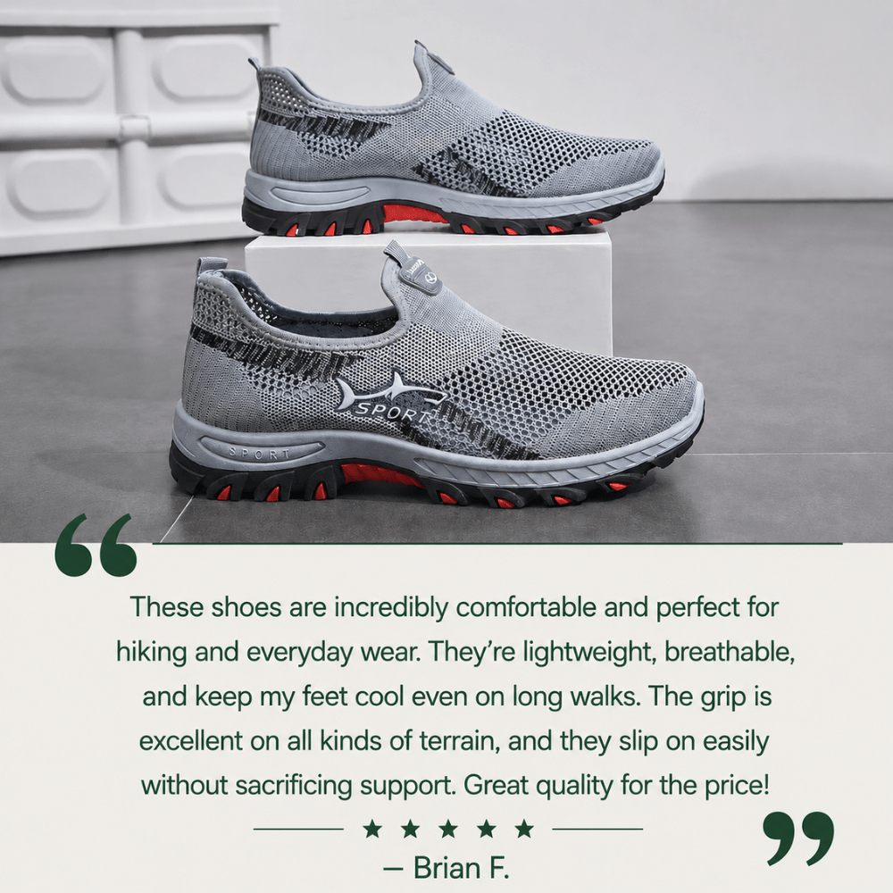 Walking Shoes Lightweight Breathable Slip-On | Temsk