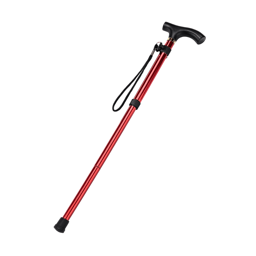 Walking Stick Lightweight Adjustable Folding Cane | Temsk