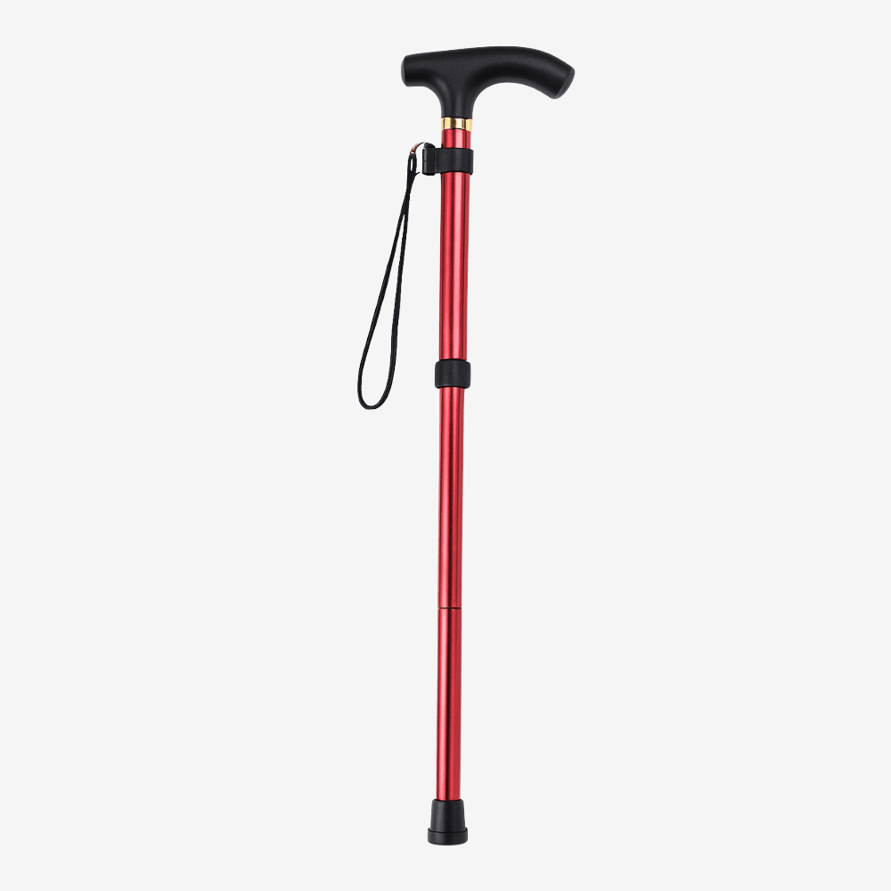 Walking Stick Lightweight Adjustable Folding Cane | Temsk