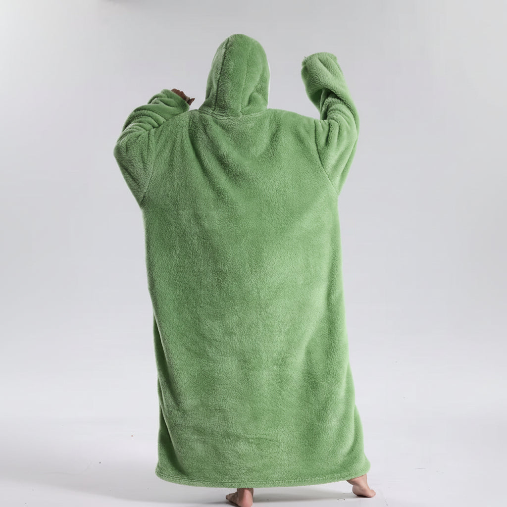 Plush Wearable Hoodie Blanket For Adults On Cold Days | Temsk