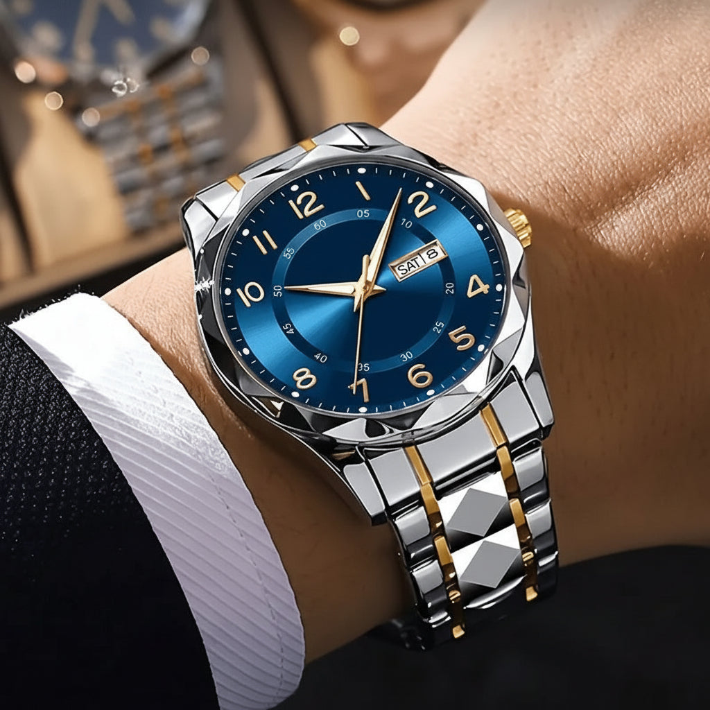 Herren-Titan-Chronograph-Sportuhr mit Multifunktion | Temsk