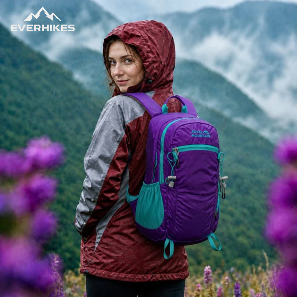 Water-Resistant Hiking Day Pack – Lightweight Outdoor Backpack