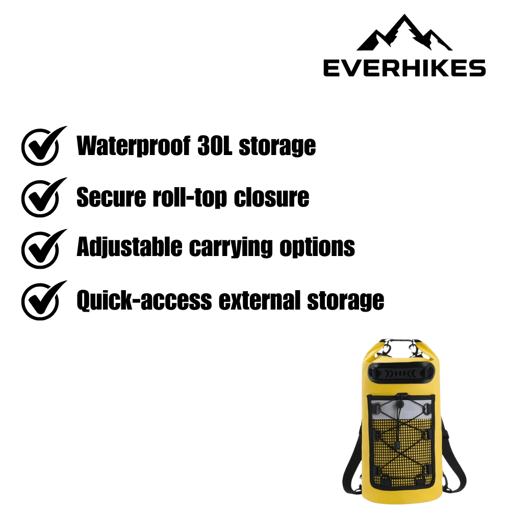 Waterproof Dry Bag for Hiking, Kayaking & Trekking