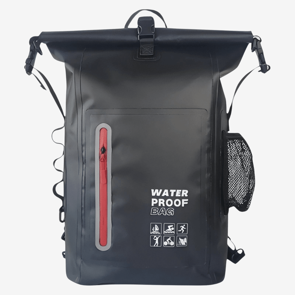 Waterproof Hiking Backpack – 25L PVC Roll-Top Day Pack | Temsk