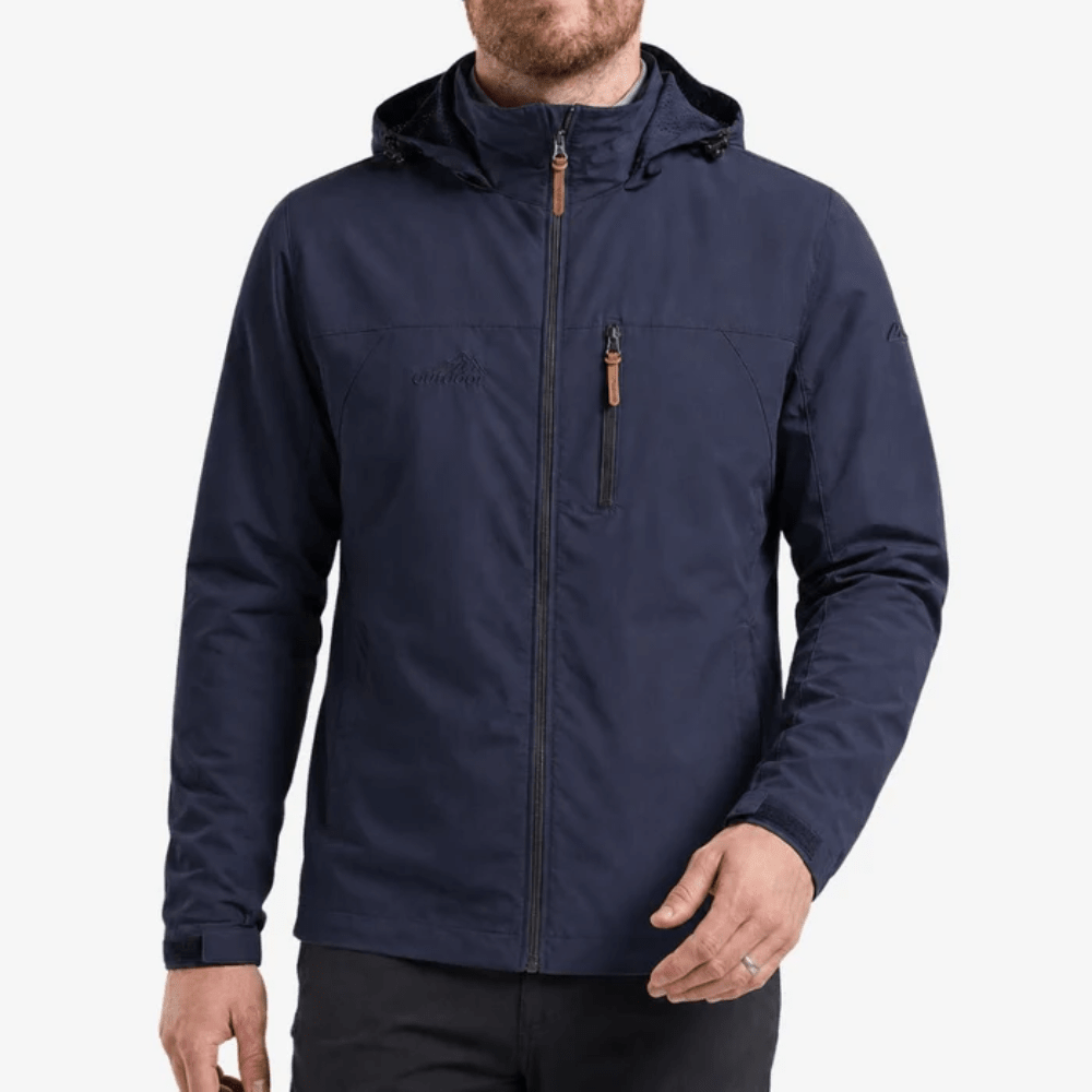 Waterproof Jacket, Lightweight Outdoor Adjustable Cuffs & Hem