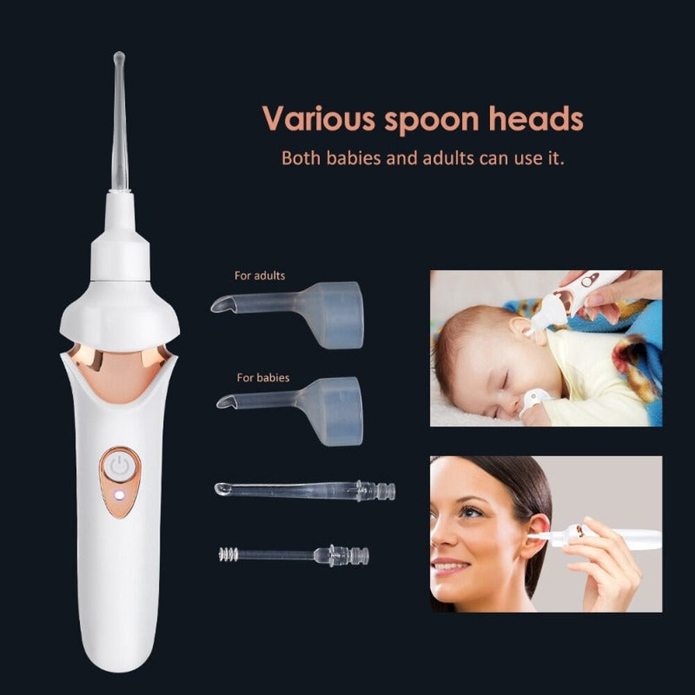 WaxEase Gentle Wax Removal Vacuum For Deep Ear Care | Temsk