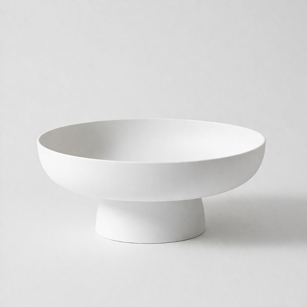 Decorative Pedestal Fruit Bowl For Tabletop And Kitchen Counter | Temsk